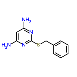 2-(BENZYLTHIO)PYRIMIDINE-4,6-DIAMINE picture