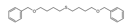 bis-(4-benzyloxy-butyl)-sulfide结构式