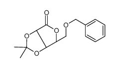 (3aR,6R,6aR)-6-(benzyloxyMethyl)-2,2-dimethyldihydrofuro[3,4-d][1,3]dioxol-4(3aH)-one Structure