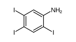 2,4,5-triiodo-aniline结构式