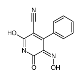 5-hydroxyimino-2,6-dioxo-4-phenylpyridine-3-carbonitrile结构式