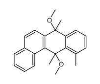7,12-dimethoxy-7,11,12-trimethylbenzo[a]anthracene Structure