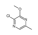 Pyrazine, 2-chloro-3-methoxy-5-methyl结构式