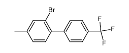 2-BROMO-4-METHYL-4'-TRIFLUOROMETHYL-BIPHENYL结构式