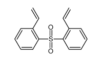 bis(2-vinylphenyl) sulfone结构式