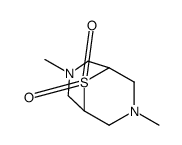 3,7-dimethyl-9λ6-thia-3,7-diazabicyclo[3.3.1]nonane 9,9-dioxide Structure