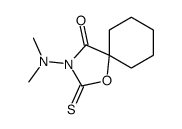 3-(dimethylamino)-2-sulfanylidene-1-oxa-3-azaspiro[4.5]decan-4-one结构式