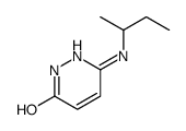 3-(butan-2-ylamino)-1H-pyridazin-6-one结构式