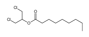 1,3-dichloropropan-2-yl nonanoate结构式