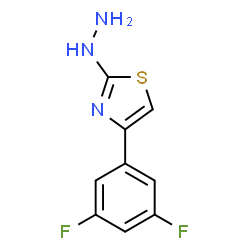 4-(3,5-DIFLUOROPHENYL)-2(3H)-THIAZOLONE HYDRAZONE structure