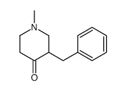 3-benzyl-1-methylpiperidin-4-one Structure