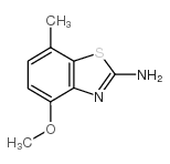 2-Benzothiazolamine,4-methoxy-7-methyl-(9CI) picture