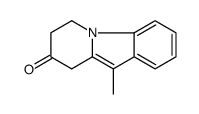 10-methyl-7,9-dihydro-6H-pyrido[1,2-a]indol-8-one结构式