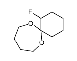 5-fluoro-7,12-dioxaspiro[5.6]dodecane Structure