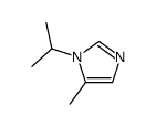 5-methyl-1-propan-2-ylimidazole结构式