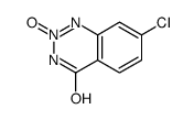 7-chloro-2-oxido-1H-1,2,3-benzotriazin-2-ium-4-one结构式