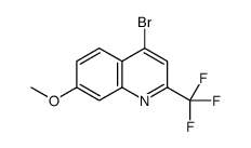 4-bromo-7-Methoxy-2(trifluoromethyl)quinoline structure