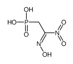 (2-hydroxyimino-2-nitroethyl)phosphonic acid Structure