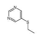 Pyrimidine, 5-(ethylthio)- (6CI,9CI) Structure