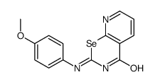 2-(4-methoxyanilino)pyrido[3,2-e][1,3]selenazin-4-one Structure