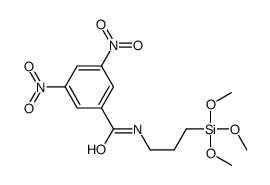 3,5-dinitro-N-(3-trimethoxysilylpropyl)benzamide Structure