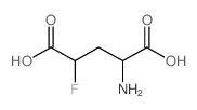 DL-threo-4-Fluoroglutamic acid Structure