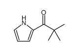 1-Propanone, 2,2-dimethyl-1-(1H-pyrrol-2-yl) Structure