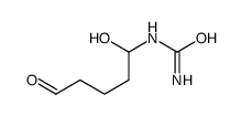 (1-hydroxy-5-oxopentyl)urea结构式