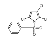 1-(benzenesulfonyl)-2,3,5-trichloropyrrole Structure