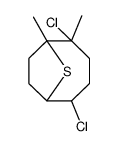 2,5-dichloro-5,6-dimethyl-9-thiabicyclo[4.2.1]nonane Structure