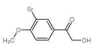 1-(3-bromo-4-methoxyphenyl)-2-hydroxyethanone Structure