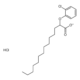 2-(2-Chlorophenoxy)tetradecanoic acid chloride Structure