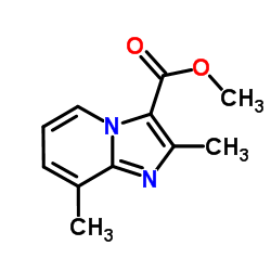 Methyl 2,8-dimethylimidazo[1,2-a]pyridine-3-carboxylate Structure