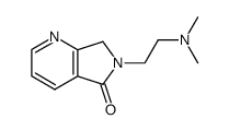 6-(2-dimethylamino-ethyl)-6,7-dihydro-pyrrolo[3,4-b]pyridin-5-one Structure
