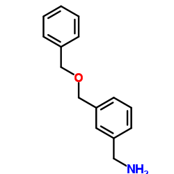 1-{3-[(Benzyloxy)methyl]phenyl}methanamine Structure