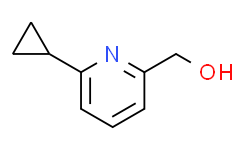 (6-cyclopropylpyridin-2-yl)Methanol Structure