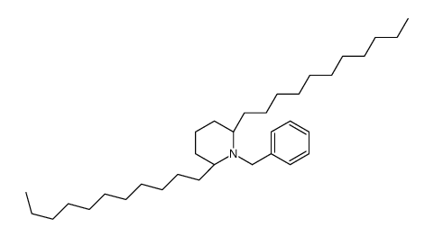 (2R,6R)-1-benzyl-2,6-di(undecyl)piperidine Structure