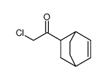 1-bicyclo[2.2.2]oct-5-en-2-yl-2-chloro-ethanone结构式