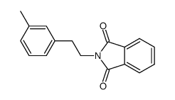 N-[2-(3-methyl-phenyl)ethyl]-phthalimide Structure