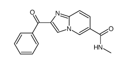 2-benzoyl-N-methylimidazo[1,2-a]pyridine-6-carboxamide Structure