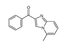 (5-methylimidazo[1,2-a]pyridin-2-yl)(phenyl)methanone结构式