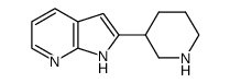 2-piperidin-3-yl-1H-pyrrolo[2,3-b]-pyridine Structure