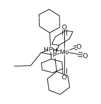 [Mo(CO)4(Cy2PCH(Et)PCy2)]结构式