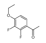 4'-Ethoxy-2',3'-difluoroacetophenone structure