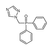 1-(diphenylphosphorylmethyl)-1,2,4-triazole结构式