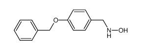 N-<4-(benzyloxy)benzyl>hydroxylamine结构式