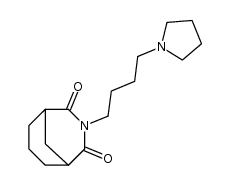 3-(4-pyrrolidino-butyl)-3-aza-bicyclo[3.3.1]nonane-2,4-dione Structure