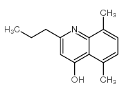 5,8-DIMETHYL-2-PROPYL-4-QUINOLINOL Structure