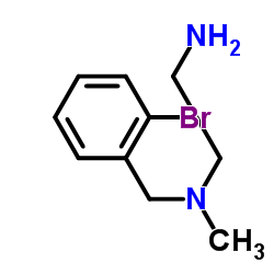 N-(2-Bromobenzyl)-N-methyl-1,2-ethanediamine Structure