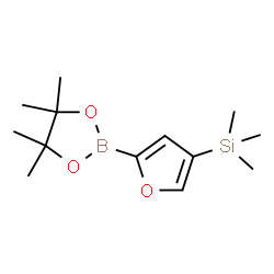 4-(Trimethylsilyl)furan-2-boronic acid pinacol ester图片